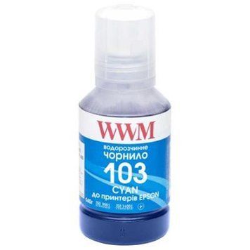 Чорнило WWM Epson L3100/3110/3150 (Cyan) 140г (E103C) [617268]