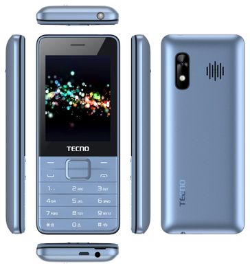TECNO Мобільний телефон T454 Dual SIM Blue (4895180745997)