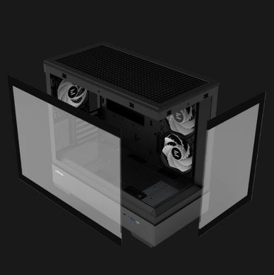 Корпус Zalman P30 Black V2 без БЖ (P30BLACKV2) [608827]