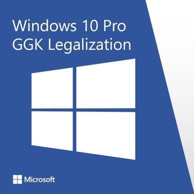Примірник ПЗ Microsoft Windows 10 Pro укр, 64-біт GGK, ОЕМ на DVD носії (4YR-00233) [113467]