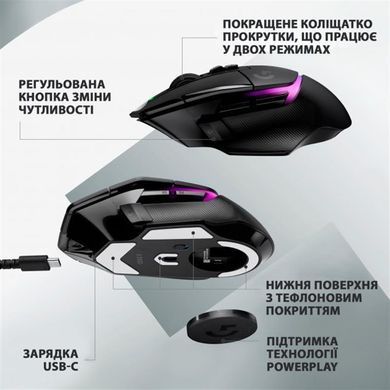 Миша Logitech G502 X Plus Black (910-006162) [606469]