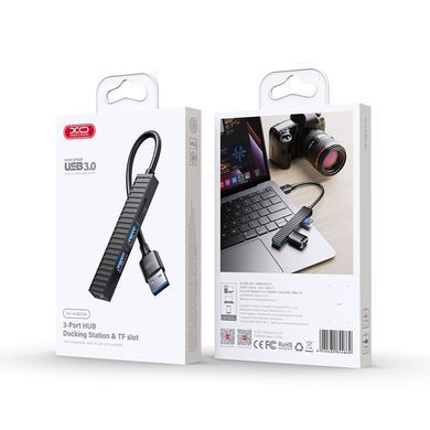Концентратор XO HUB014A Black (HUB014A.black) [610993]