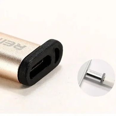 Адаптер Remax RA-USB1 Feliz microUSB-USB Type-C Gold (6954851289807) [604149]