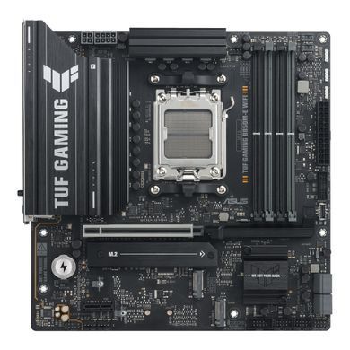 Материнcька плата ASUS TUF GAMING B850M-E WIFI sAM5 B850 4xDDR5 M.2 HDMI DP Wi-Fi BT mATX (90MB1LS0-M0EAY0) [109241]