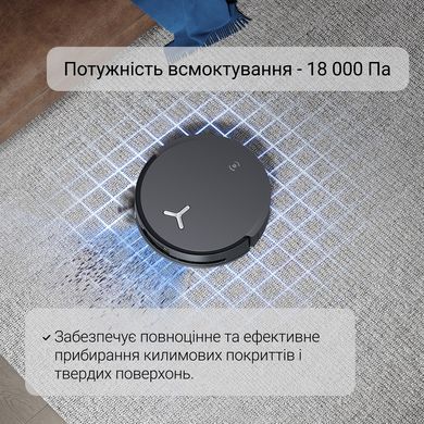 Робот-пилосос Ecovacs Deebot X8 Pro Omni (DEX56) Black (DEX56 BLACK - Х8) [610521]