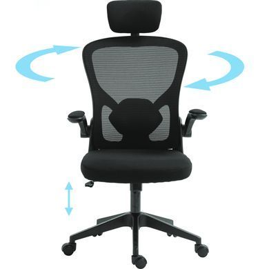 Крісло ігрове Sandberg ErgoFusion Gaming Chair Basic, чорне (640-97) [401675]