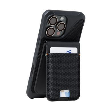 Чохол UAG для карт магнітний з підставкою, Metropolis Wallet Kevlar, Black (964445113940) [108350]