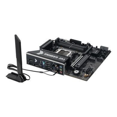 Материнcька плата ASUS TUF GAMING B850M-E WIFI sAM5 B850 4xDDR5 M.2 HDMI DP Wi-Fi BT mATX (90MB1LS0-M0EAY0) [109241]