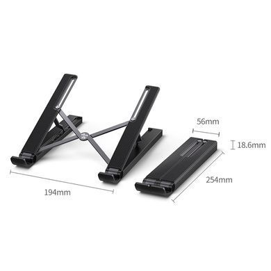 Складана підставка для ноутбука Ugreen X-Kit HUB Type C-->2xUSB 3.2 Gen1/HDMI 4K /SD/TF, CM359 чорна (80551) [402576]