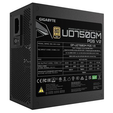Блок живлення Gigabyte 750W (GP-UD750GM PG5 V2) [615499]