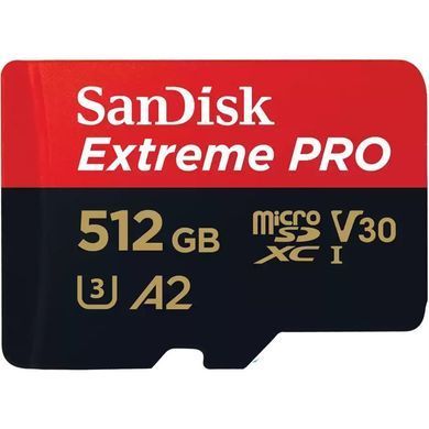 Карта пам&rsquo;яті MICRO SDXC 512GB UHS-I W/A SANDISK (SDSQXCD-512G-GN6MA) [501183]