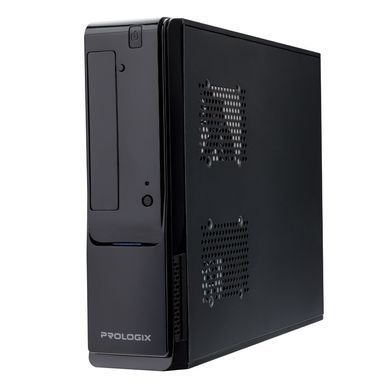 Корпус Prologix Black (E100 Slim 400W) [611601]