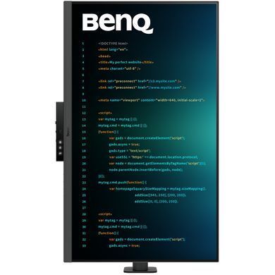 Монітор TFT 31.5" BenQ RD320UA, 4K, IPS, 2xHDMI, DP, USB-C, Pivot, колонки, сірий (9H.LMTLA.TBE) [403636]