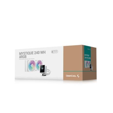 Система водяного охолодження DeepCool Mystique 240 ARGB White (R-LX240-WHDSNMCP-G-1) [609068]