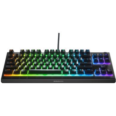 Клавіатура ігрова SteelSeries Apex 3 TKL UA Black (64831) [401051]