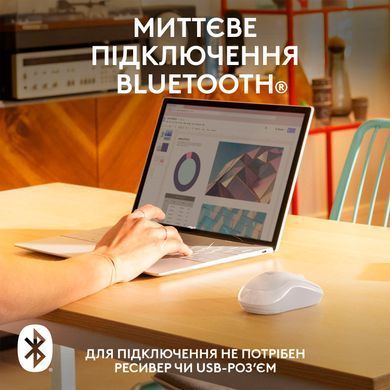 Миша Logitech M240 Silent Bluetooth Off White (910-007120) [201954]