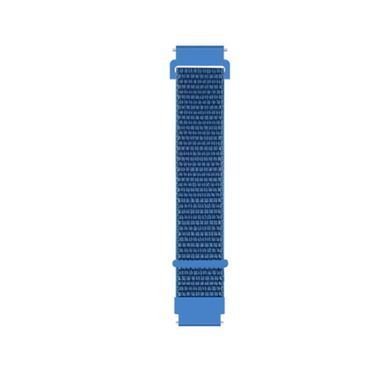 Ремінець BeCover Nylon Style для Amazfit Stratos 1/2/2S/3/GTR 2/GTR 47mm/GTR Lite 47mm/Nexo/Pace Blue (705888) [618350]