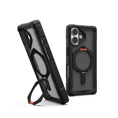 Чохол UAG для iPhone 17, Plasma XTE MagSafe, Black/Pop Orange (114526114097) [111085]