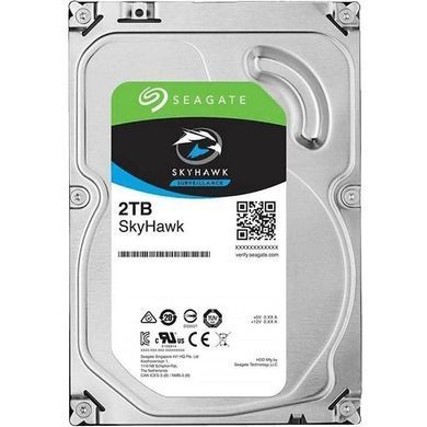 Накопичувач HDD SATA 2.0TB Seagate SkyHawk Surveillance 256MB (ST2000VX015) [613318]