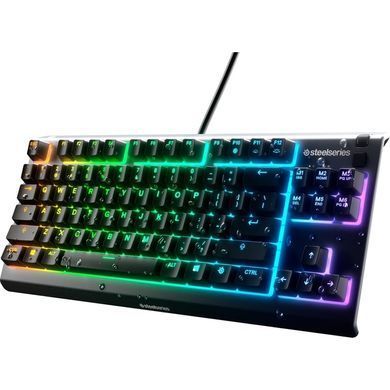 Клавіатура ігрова SteelSeries Apex 3 TKL UA Black (64831) [401051]