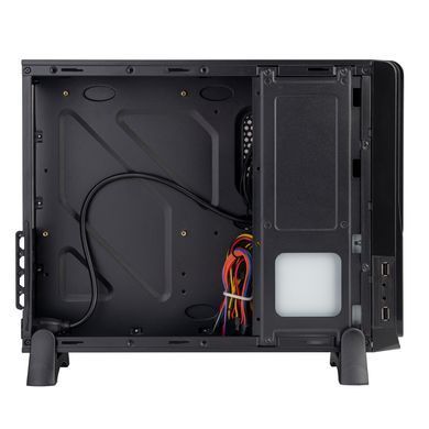 Корпус Prologix Black (E100 Slim 400W) [611601]