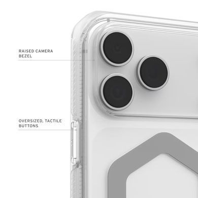 Чохол UAG для iPhone 17 Pro Max, Plyo MagSafe, Ice/Silver (114530114333) [112695]