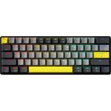 Клавіатура бездротова GamePro Outemu Red Switch Hot-Swap RGB Black (MK130G Pro) [615502]