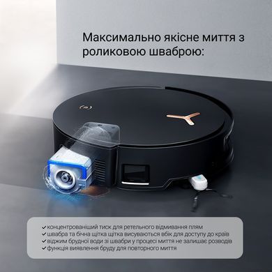 Робот-пилосос Ecovacs Deebot X8 Pro Omni (DEX56) Black (DEX56 BLACK - Х8) [610521]