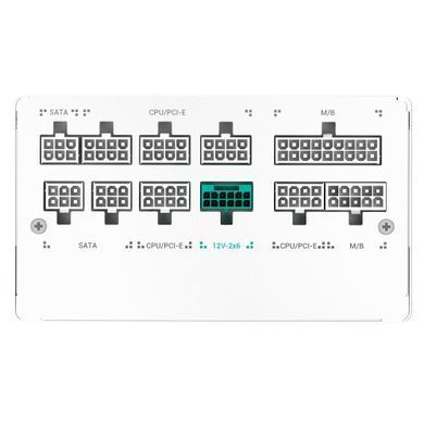Блок живлення DeepCool GamerStorm PN850M 850W White (R-PN850M-FC0W-JGEU) [611377]