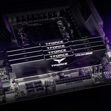 Модуль пам`ятi DDR5 2x16GB/6000 Team T-Force Vulcan Black (FLBD532G6000HC38GDC01) [66251]