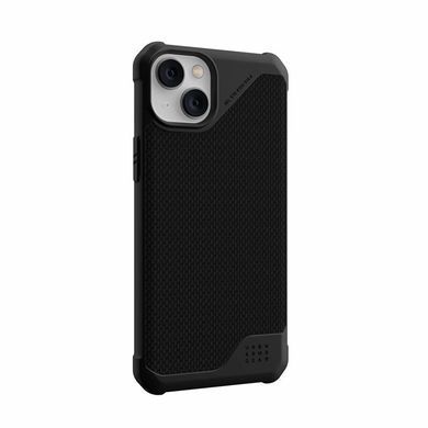 Чохол-накладка Urban Armor Gear Metropolis LT Magsafe для Apple iPhone 14 Plus/15 Plus Kevlar Black (114049113940) [601676]