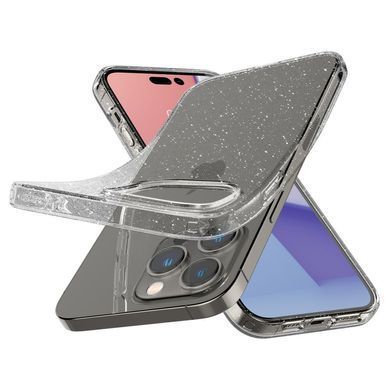 Чохол Spigen для iPhone 14 Pro, Liquid Crystal Glitter, Crystal Quartz (ACS04954) [108140]