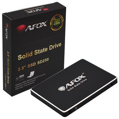 SSD 240Gb AFox SATA III 2.5" 3D TLC, Retail (SD250-240GN) [402739]