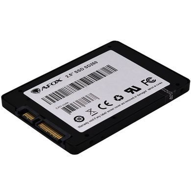 SSD 240Gb AFox SATA III 2.5" 3D TLC, Retail (SD250-240GN) [402739]