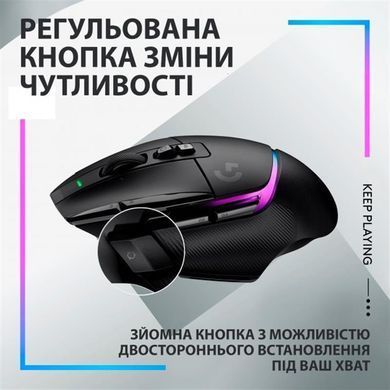 Миша Logitech G502 X Plus Black (910-006162) [606469]