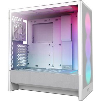 Корпус NZXT H5 Flow RGB White без БЖ (CC-H52FW-R1) [614347]