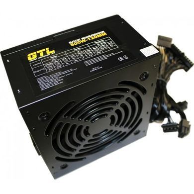 Блок живлення GTL 500W 120mm (GTL-500-120) [612397]