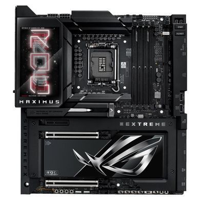 Материнcька плата ASUS ROG MAXIMUS Z890 EXTREME s1851 Z890 4xDDR5 M.2 Thunderbolt HDMI Wi-Fi BT EATX (90MB1IA0-M0EAY0) [110032]