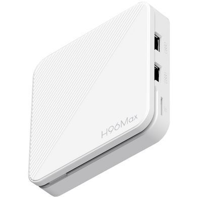 TV Медіаплеєр H96 MAX H313 2/16Gb/ Allwinner H313/ Android 14/ WiFi 2.4G+5G/LAN:100M (H313_ 2GB/16GB) [404862]