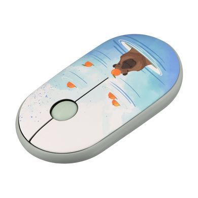 Миша 2E MF300 CAPYBARA:TANGERINE Silent WL BT, зелений (2E-MF300WCAPIBARAGN) [104087]