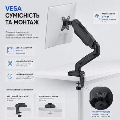 Кріплення для візуальних систем ITECH (MBNG-02F) [306564]