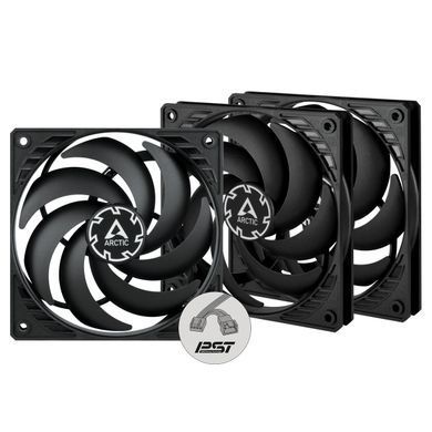 Вентилятор Arctic P12 Slim PWM PST - 3 Pack (ACFAN00275A) [612965]