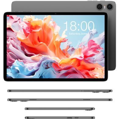 Планшет Teclast P30T KIT 10,1" 4ГБ, 128ГБ, 6000мА&bull;год, Android, сірий (6940709686867) [101411]