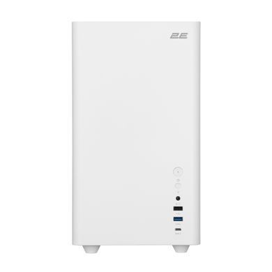 Корпус 2E Credo Plus V350WG без БЖ, 1xUSB3.0, 1х USB 2.0, 1xUSB Type-C, 3x120мм, VGA 350мм, LCS ready, TG Side Panel, mATX, білий (2E-V350WG) [111682]