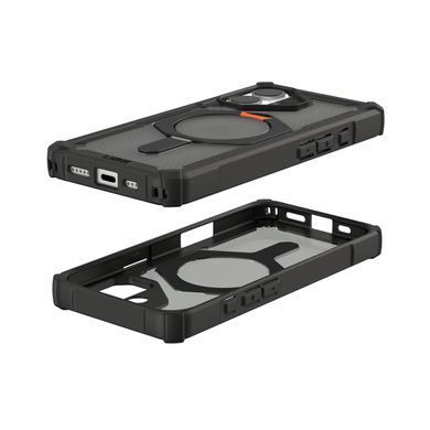 Чохол UAG для iPhone 17, Plasma XTE MagSafe, Black/Pop Orange (114526114097) [111085]