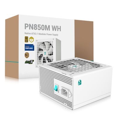 Блок живлення DeepCool GamerStorm PN850M 850W White (R-PN850M-FC0W-JGEU) [611377]