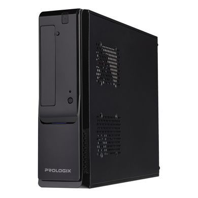 Корпус Prologix Black (E100 Slim 400W) [611601]