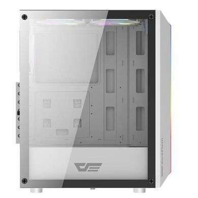 Корпус для комп'ютера DARK FLASH DK151 ATX без блока живлення, білий (DK151 WHITE) [503303]