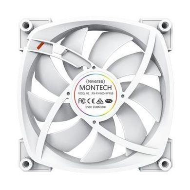 Корпусний вентилятор 140MM MONTECH (RX140 PWM WHITE) [501666]