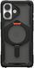 Чохол UAG для iPhone 17, Plasma XTE MagSafe, Black/Pop Orange (114526114097) [111085], фото 1